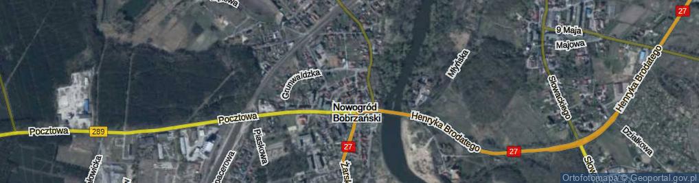 Zdjęcie satelitarne 3 Maja ul.